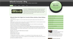 Desktop Screenshot of blog.cavicchi.it